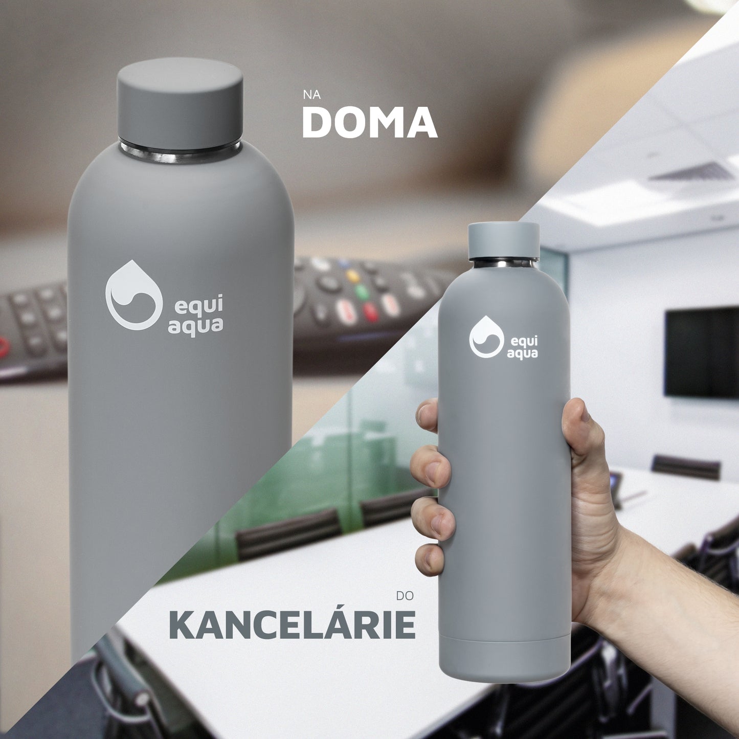 Termofľaša 750 ml chróm