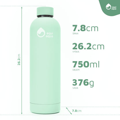 Termofľaša 750 ml svetlo zelená
