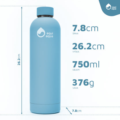 Termofľaša 750 ml nebesky modrá