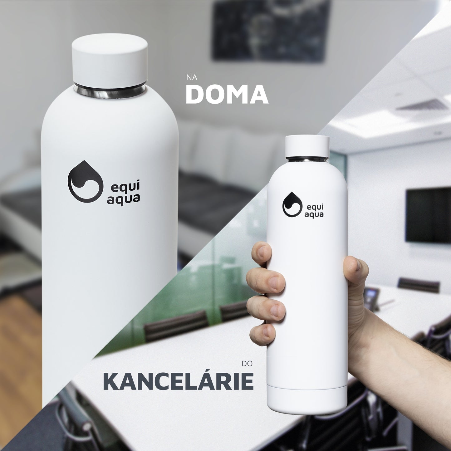 Termofľaša 750 ml biela