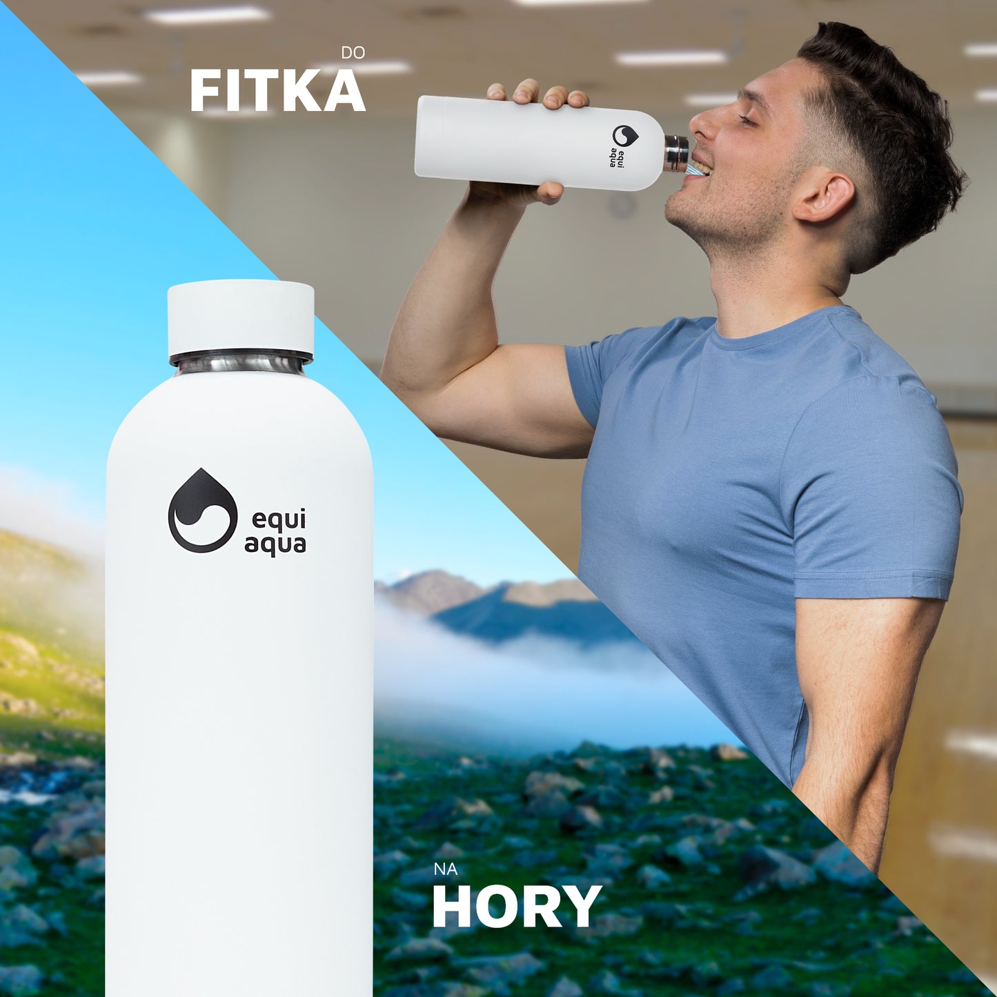 Termofľaša 750 ml biela